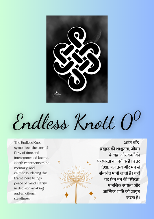 Endless Knott – 0° North Direction (Black)