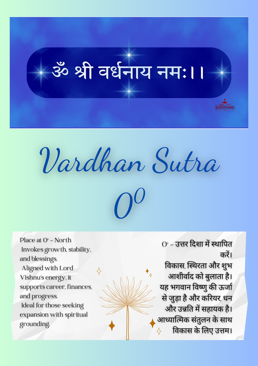 Vardhan Sutra – The Mantra of Growth and Expansion
